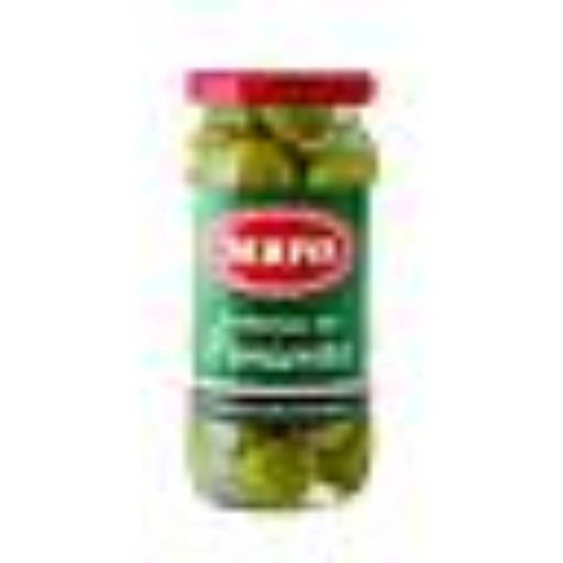 [30538] ACEITUNAS EN FRASCO SERPIS CON PIMIENTO 235 GRAMOS